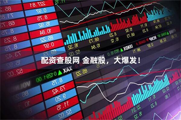 配资查股网 金融股，大爆发！
