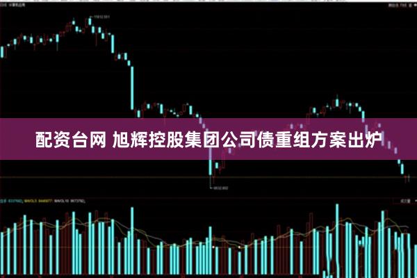 配资台网 旭辉控股集团公司债重组方案出炉